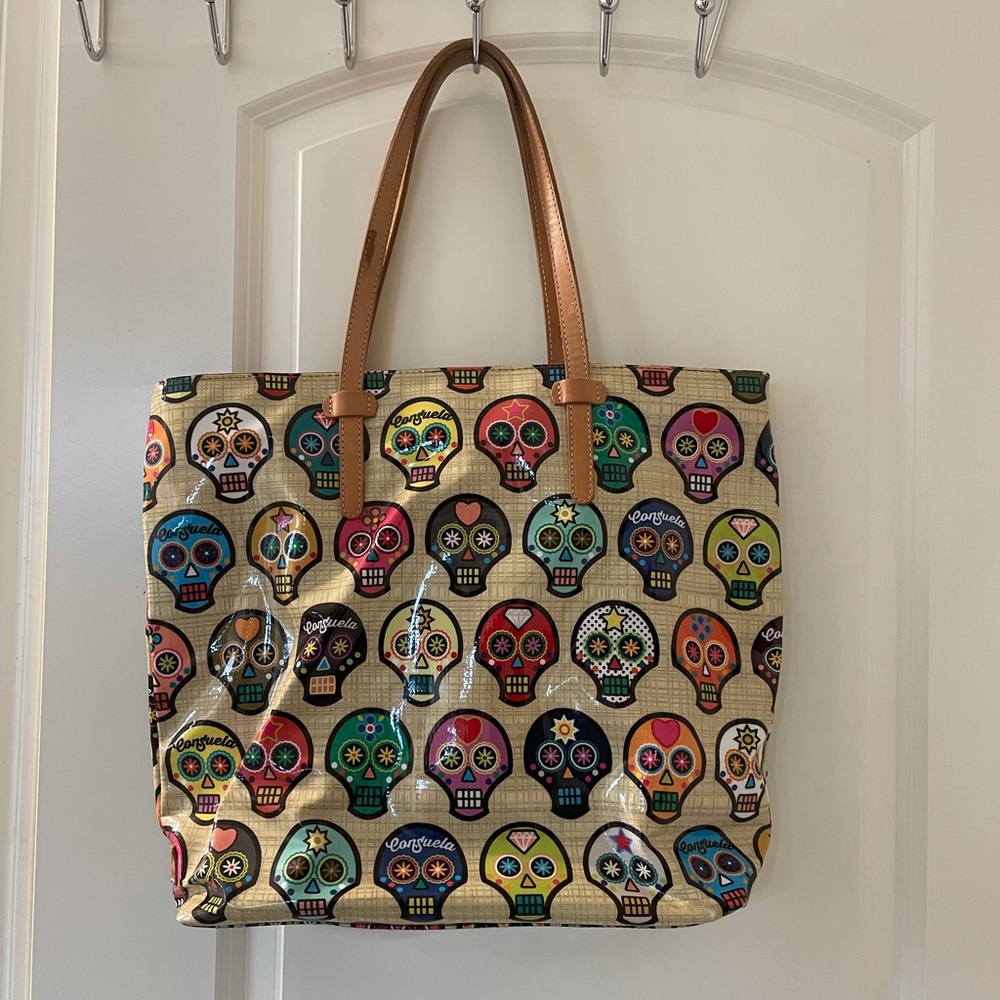 Large sugar skull consuela bag ❤️💀